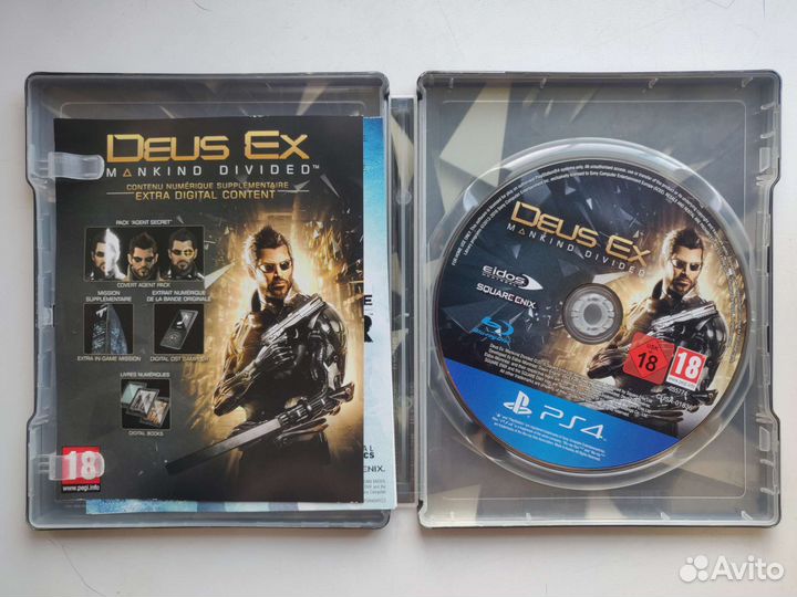 Deus Ex Mankind Divided PS4 коллекционное издание