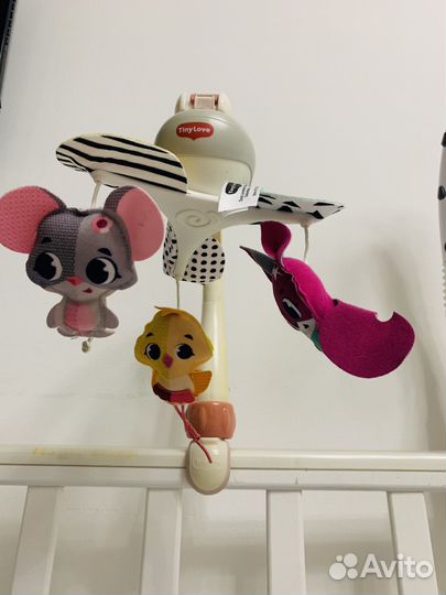 Развивающий игровой коврик + мобиль