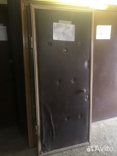 Металлическая дверь бу