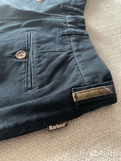 Брюки Barbour, темно-синие, новые, размер 32/34