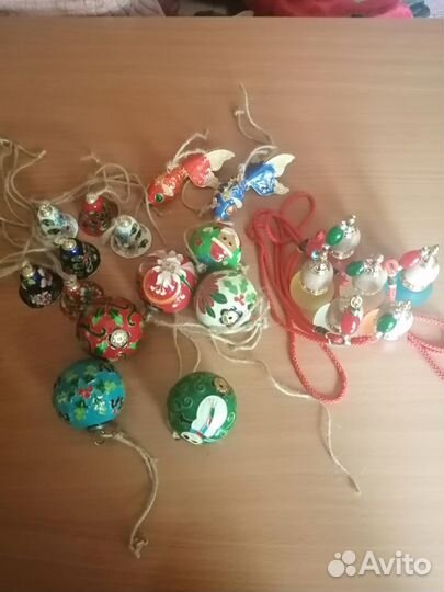 Елочные игрушки эмаль Клуазоне
