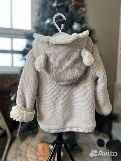 Теплая кофта кардиган mango 80