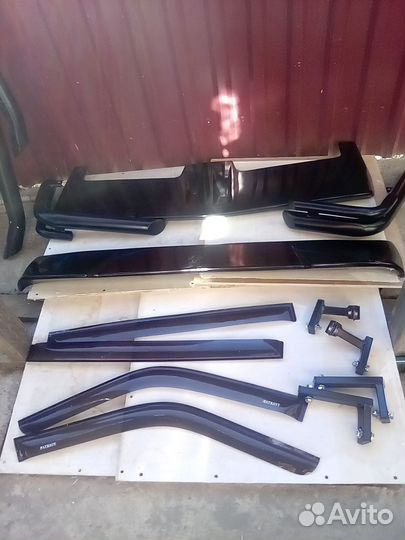 Обвес защитных труб УАЗ Патриот