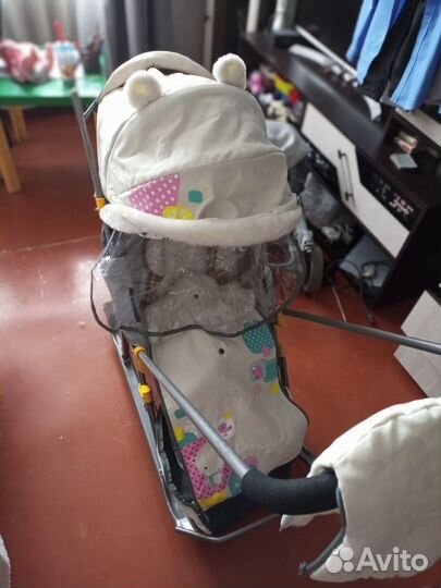 Санки коляска ника 7