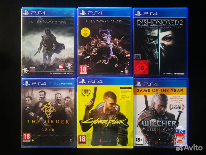 Action/RPG игры на PS4