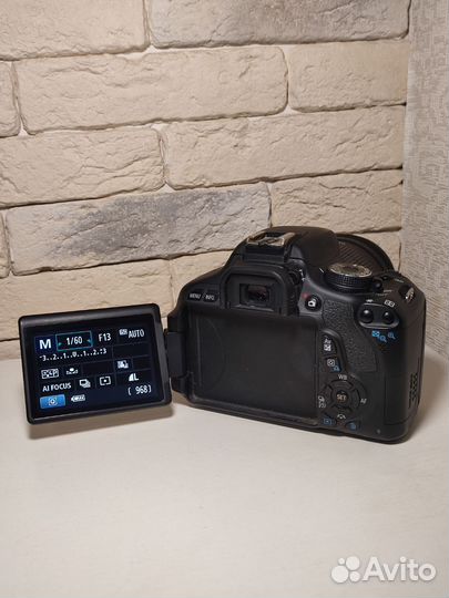 Canon eos 600d 18-135mm Kit (пробег 8тыс)