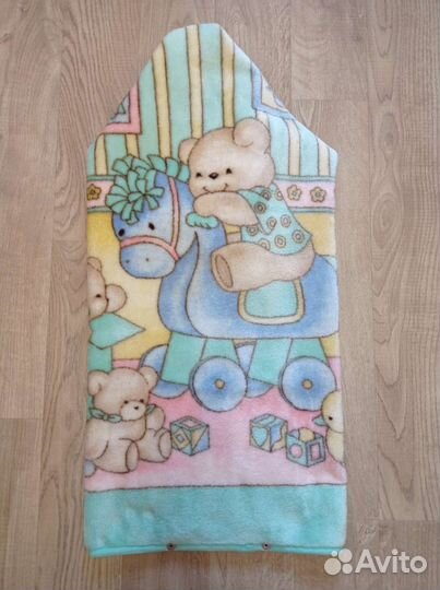 Плед-конверт детский