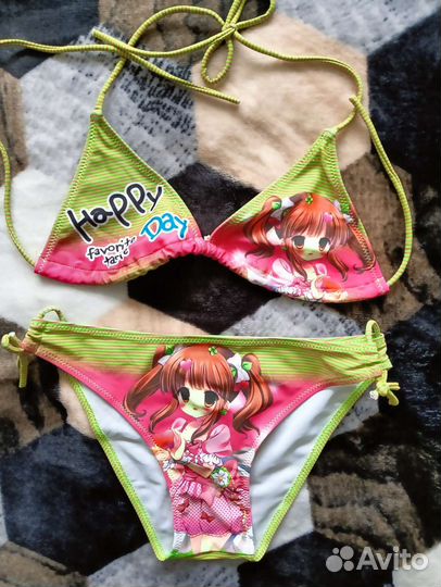 Купальник для девочки на рост 140