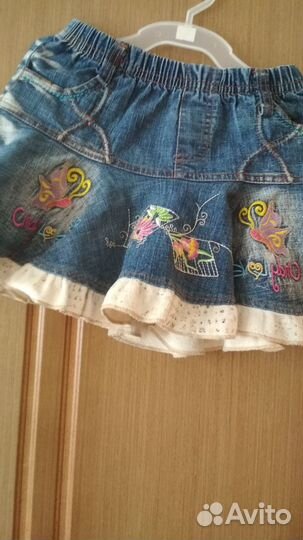 Джинсовая юбка