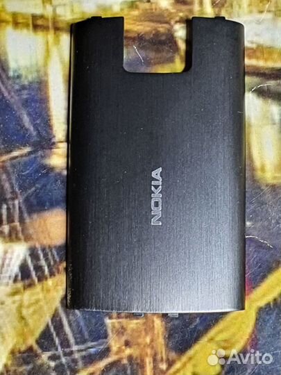 Крышка акб Nokia X2-00 black new