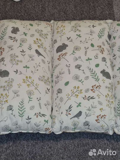 Бортики б/у в детскую круглую/овальную кроватку