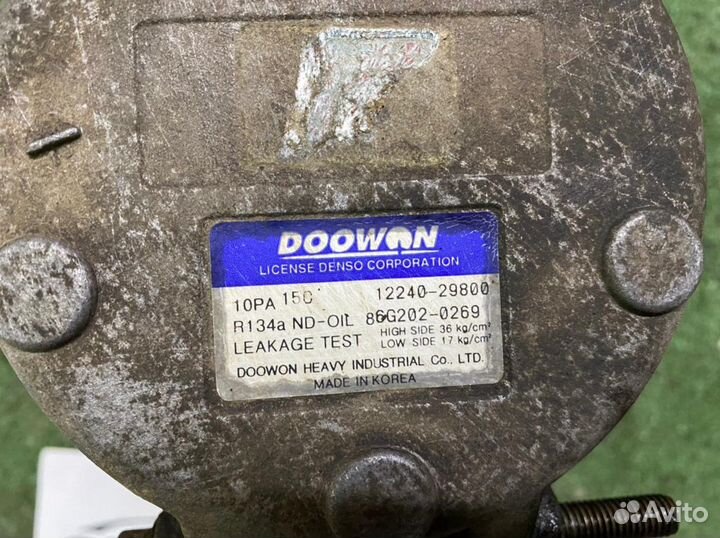 Компрессор кондиционера Kia Spectra 1.6