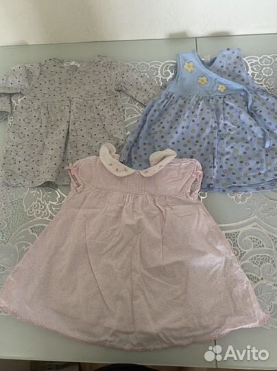 Платье для девочки 86