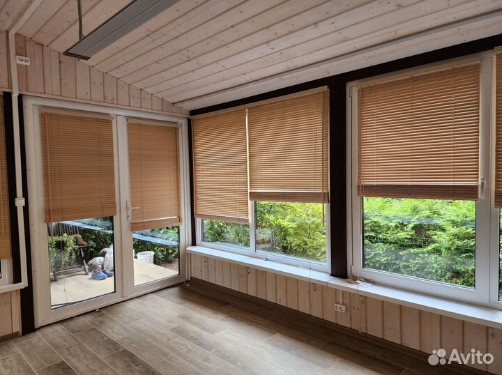 Жалюзи деревянные под заказ