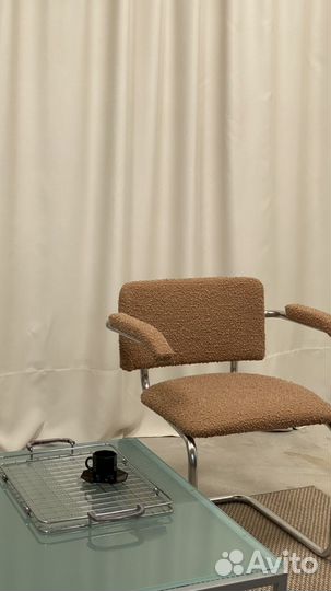 Винтажный стул букле Cesca chair Marcel Breuer