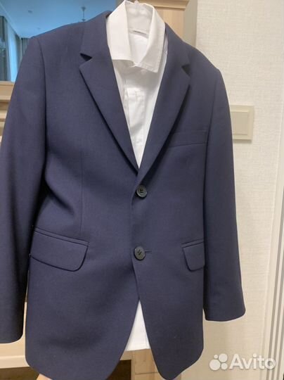 Пиджак школьный для мальчика 134