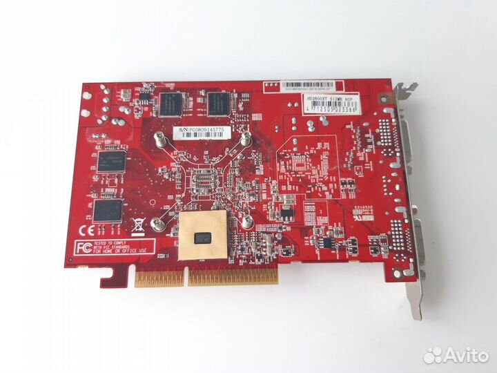 Видеокарта ATI Radeon HD 2600XT 512Mb AGP игровая