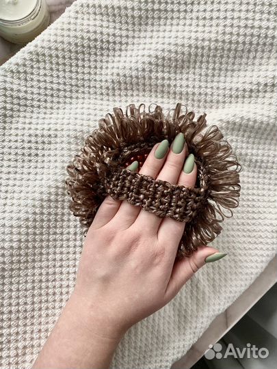 Мочалка ручной работы