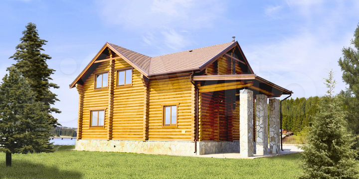 Дом 200 м² на участке 13,3 сот.