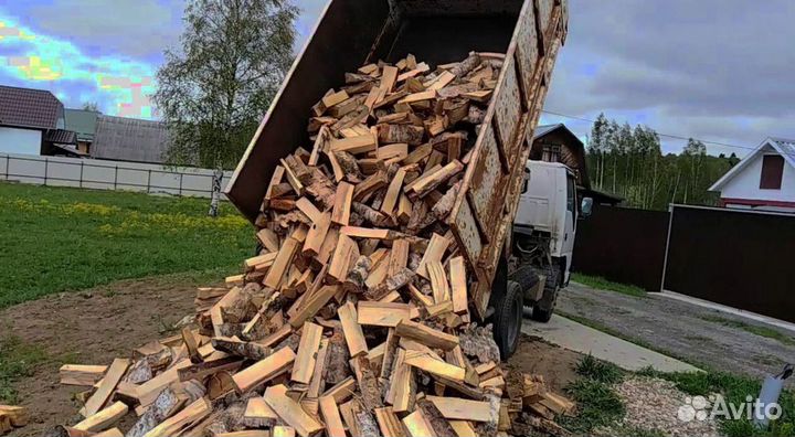 Дрова после сушки