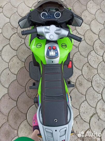 Детский мотоцикл на аккумуляторе бу