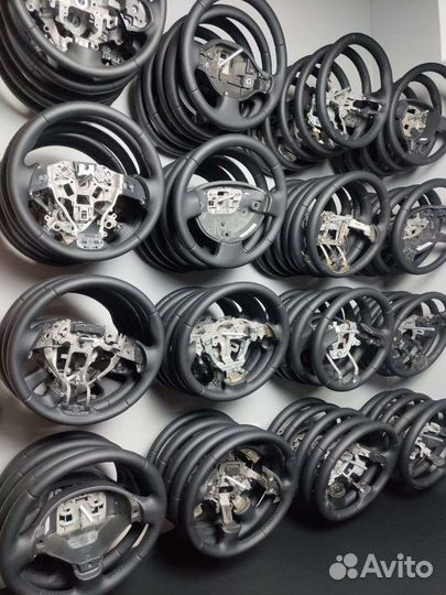 Руль Nissan Almera Classic перетянутый на обмен