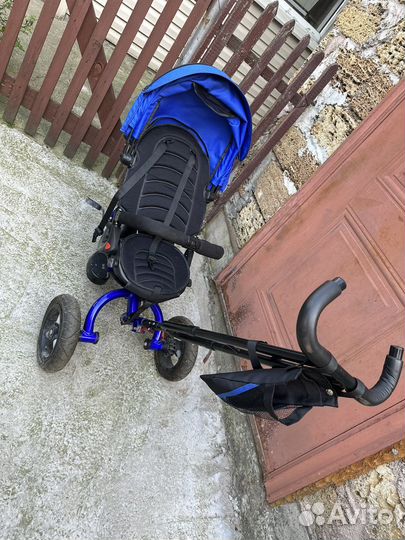 Велосипед с родительской ручкой