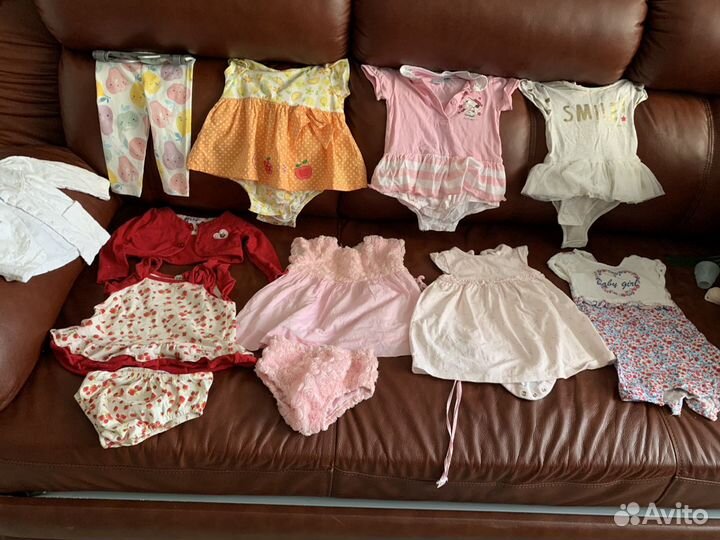 Боди, песочники, сарафаны, летние вещи