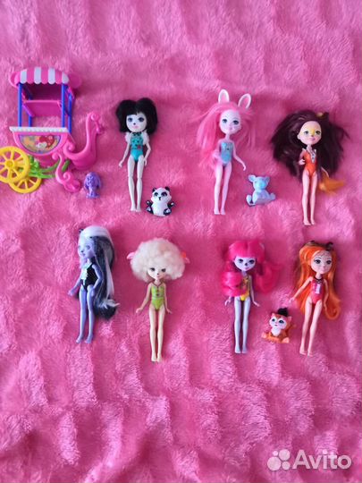 Куклы энчантималс 7шт