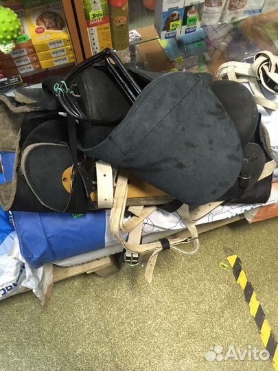 Седло Кавалерийское в сборе