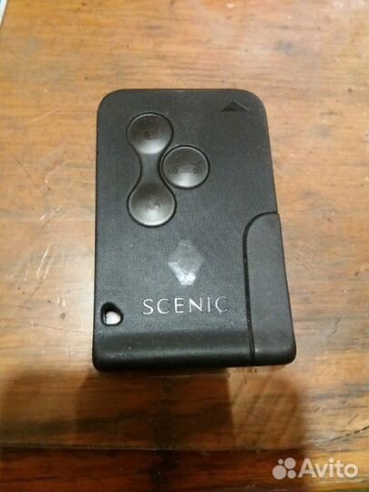 Renault scenic ключ-карта