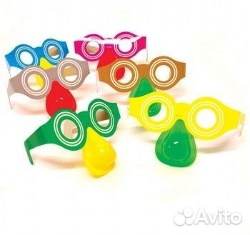 Карнав. набор очки с носом