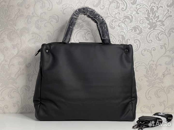 Сумка дутая Karl Lagerfeld мини черная