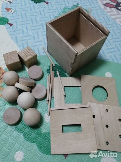 Деревянный сортер для малышей