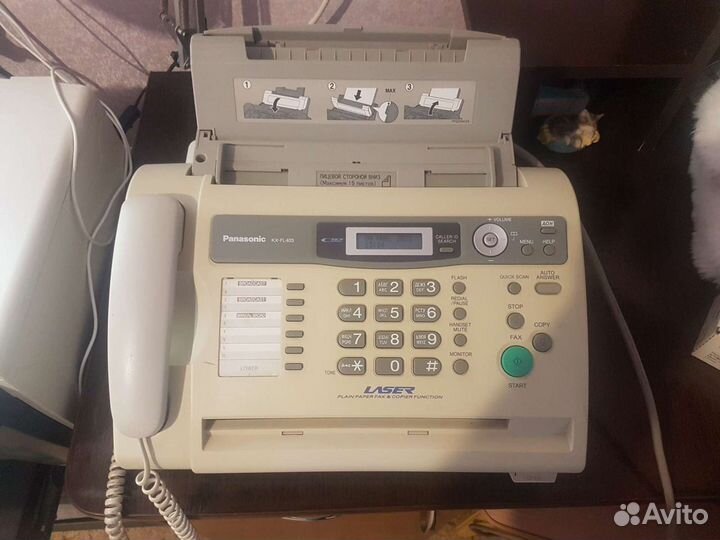 Факс Panasonic kx-fl 403, лазерный принтер