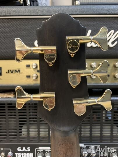 Акустический бас 5 струн Crafter BA-580EQ-5/TBK