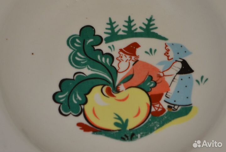 Посуда детской тематики СССР