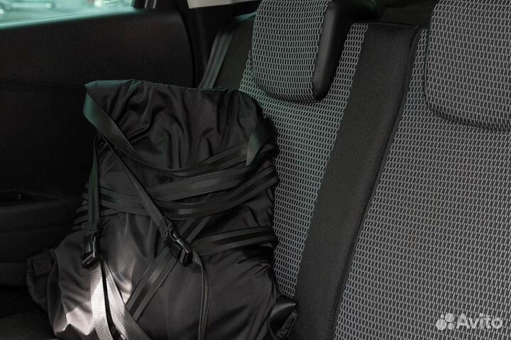 Чехол жаккард на skoda octavia A7 2017- без подл