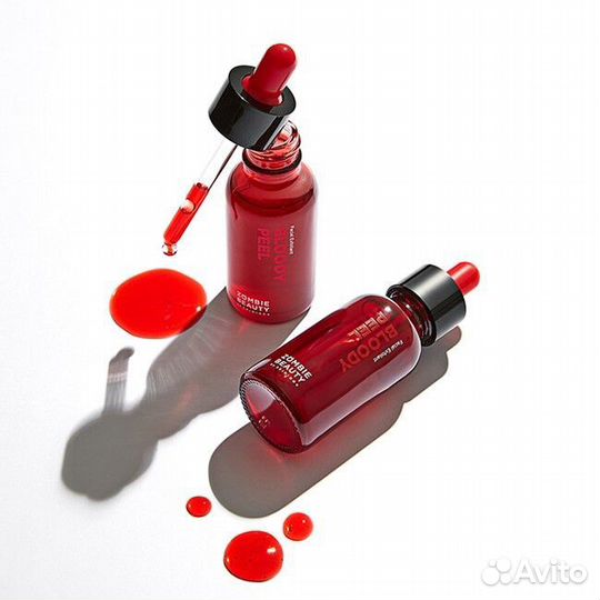 Кровавый пилинг zombie beauty bloody peel