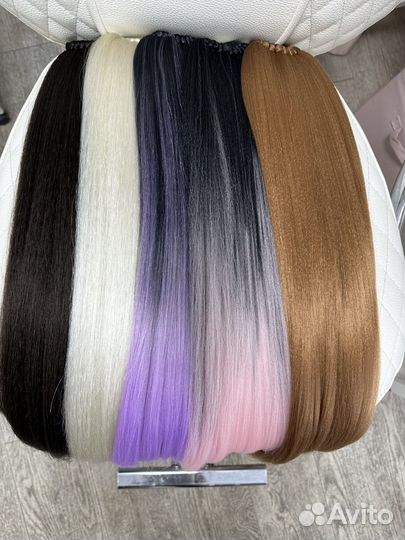 Хвост на резинке, афрохвост на резинке