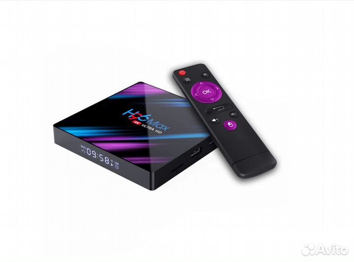 Smart TV Box H96Max (4/32Гб) Android 10.0