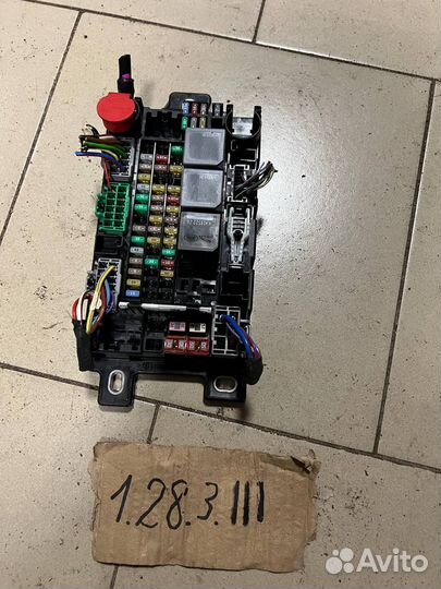 L550 блок предохранителей