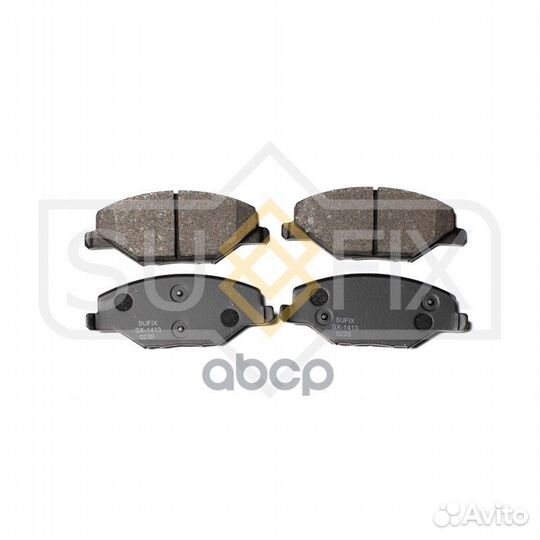 Колодки тормозные дисковые перед прав/лев S