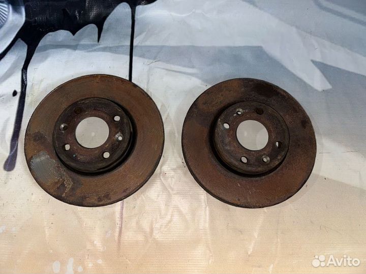 Диск тормозной передний Renault Sandero 5S H4M