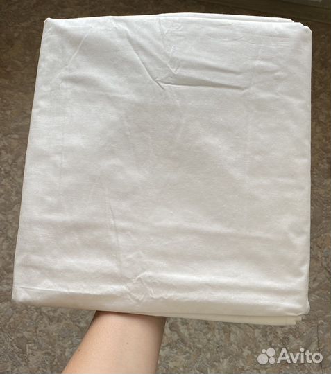 Ткань хлопок белая