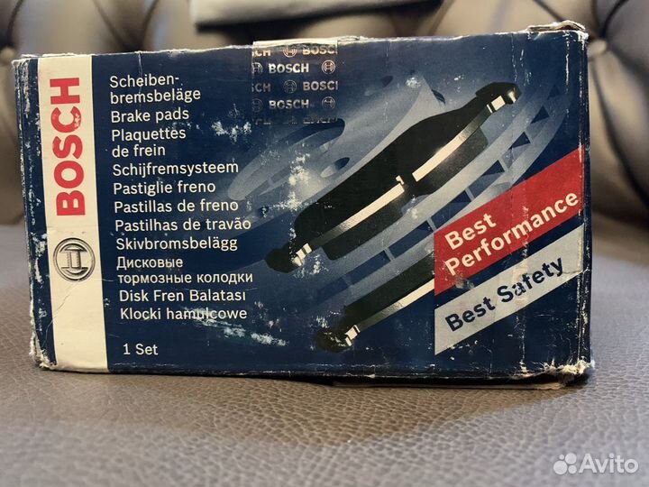 Колодки тормозные задние Mercedes-Benz 0986495348