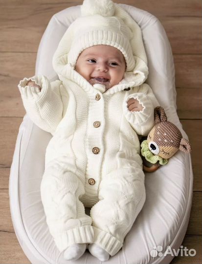 Вязаный костюм детский