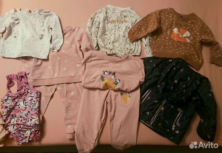 Вещи на девочку пакетом 92-98