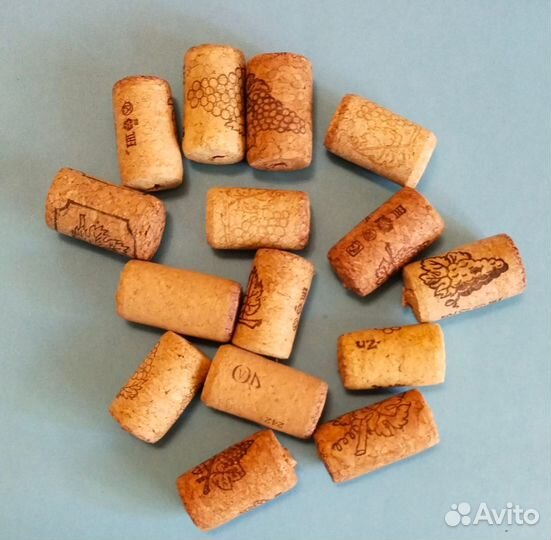 Ракушки камни пробки шишки самолётики для поделок