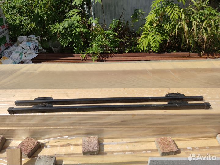 Багажник на рейлинги универсальный